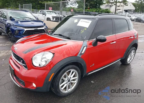 2015 Mini Cooper S Countryman from USA, damaged, VIN WMWZC5C55FWP43808